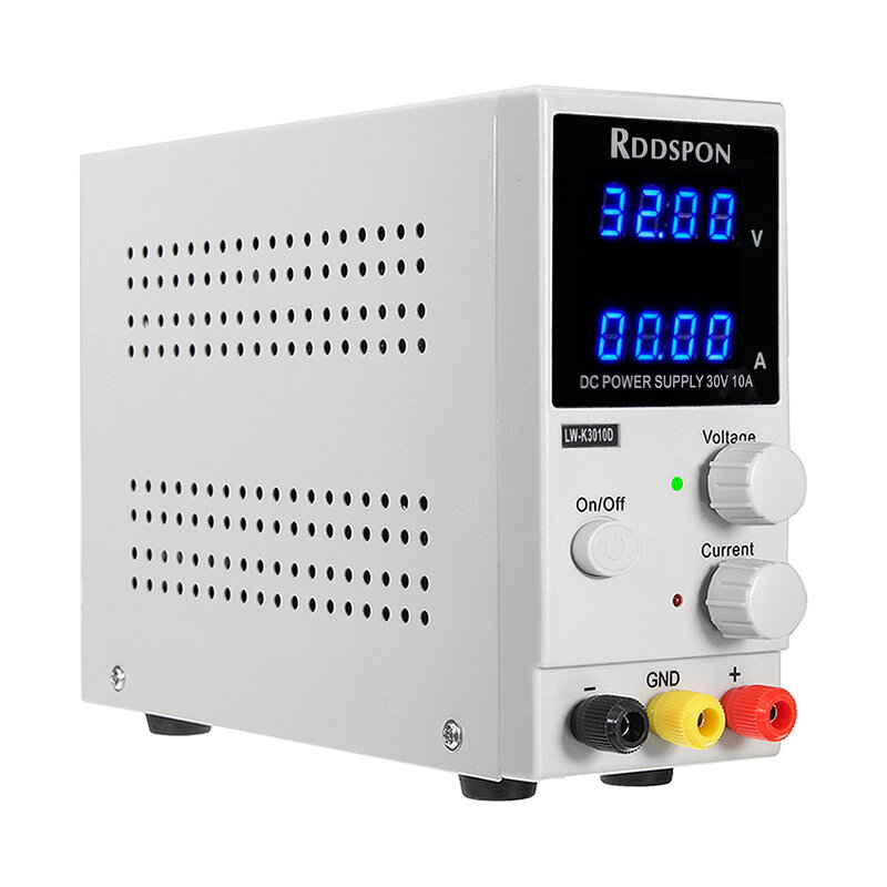 Neue 30V 10A DC Netzteil Einstellbar 4 Stellige Anzeige Mini Labor Power Supply Voltage Regulator K3010D Für Telefon reparatur