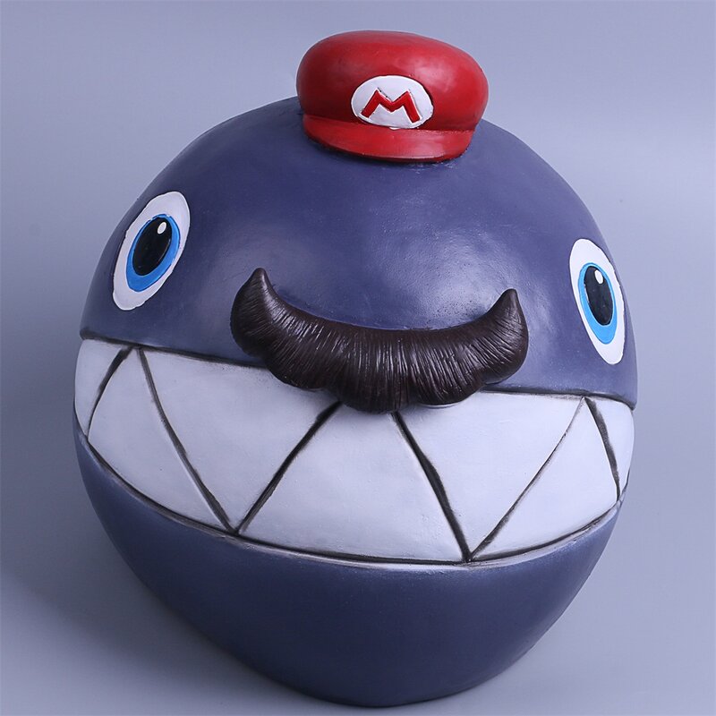 Jogo Super Mario Máscara Cosplay Traje Odyssey Odyssey Bomba Artesanal Máscara Máscara Monstro