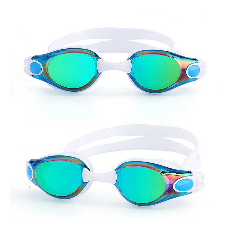 Óculos de natação para miopia unissex, profissional anti-embaçante galvanizado natacion para piscina, dioptria óculos de natação e água para homens e mulheres