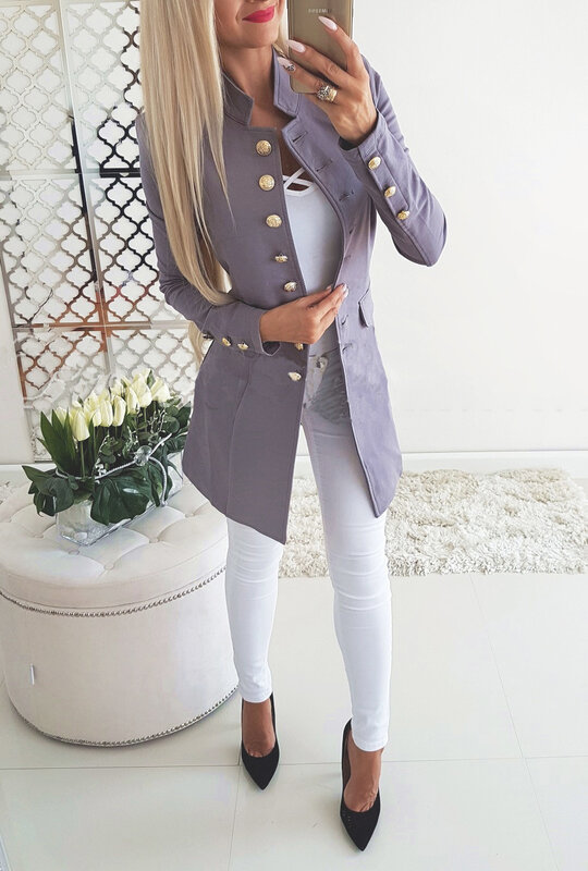 Outono 2019 casaco de trincheira feminino, novo blusão longo tendência casual europa américa moderno único transpassado slim longo