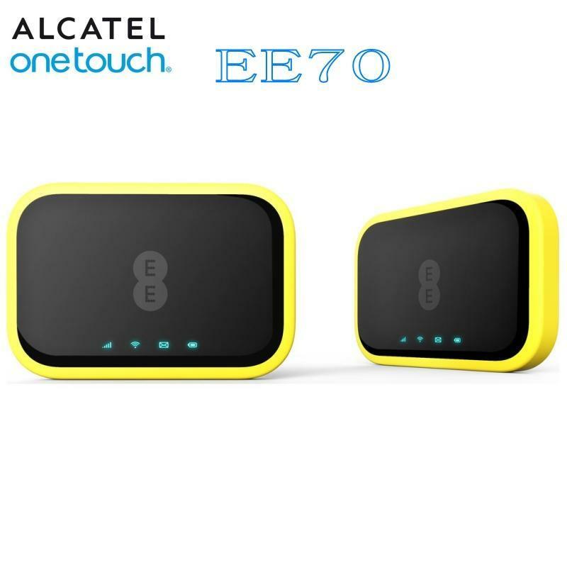 Alcatel Ee70 4G Wifi Pemain 4G 300 Mbps 2150 MAh 802.11ac WiFi Mendukung 20 Koneksi