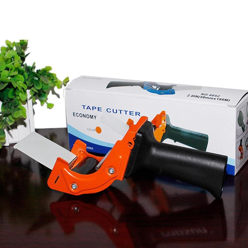 Heavy Duty Portable Sealing Tape Gun Dispenser Packaging Machine Cutter Handheld Packer Holder Random Color for store market