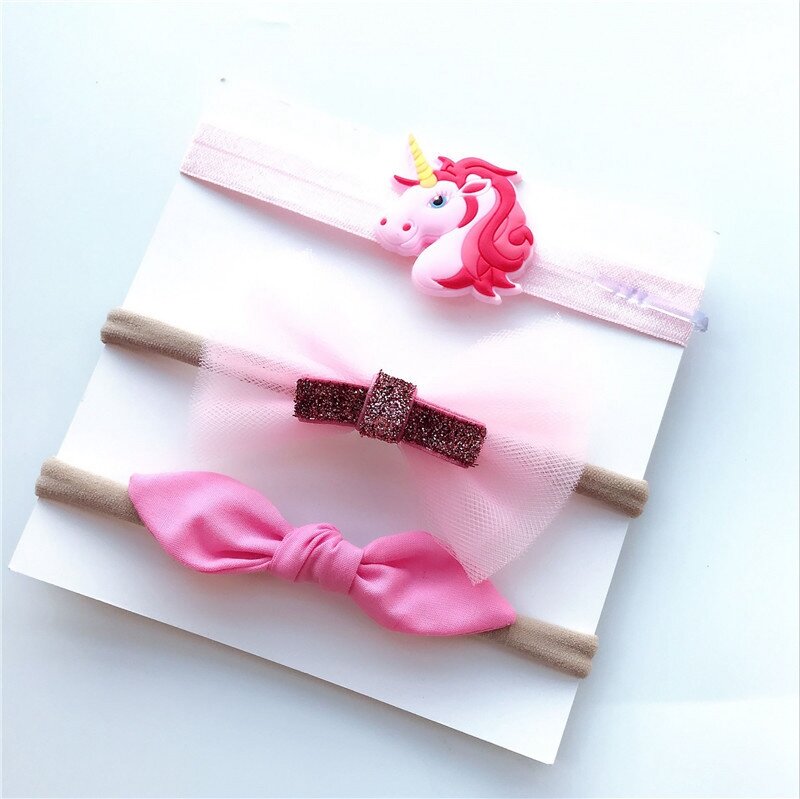 Bandeau bandeau élastique fleuri pour enfants | 3 pièces, bandeau à fleurs pour filles, accessoires pour la photographie