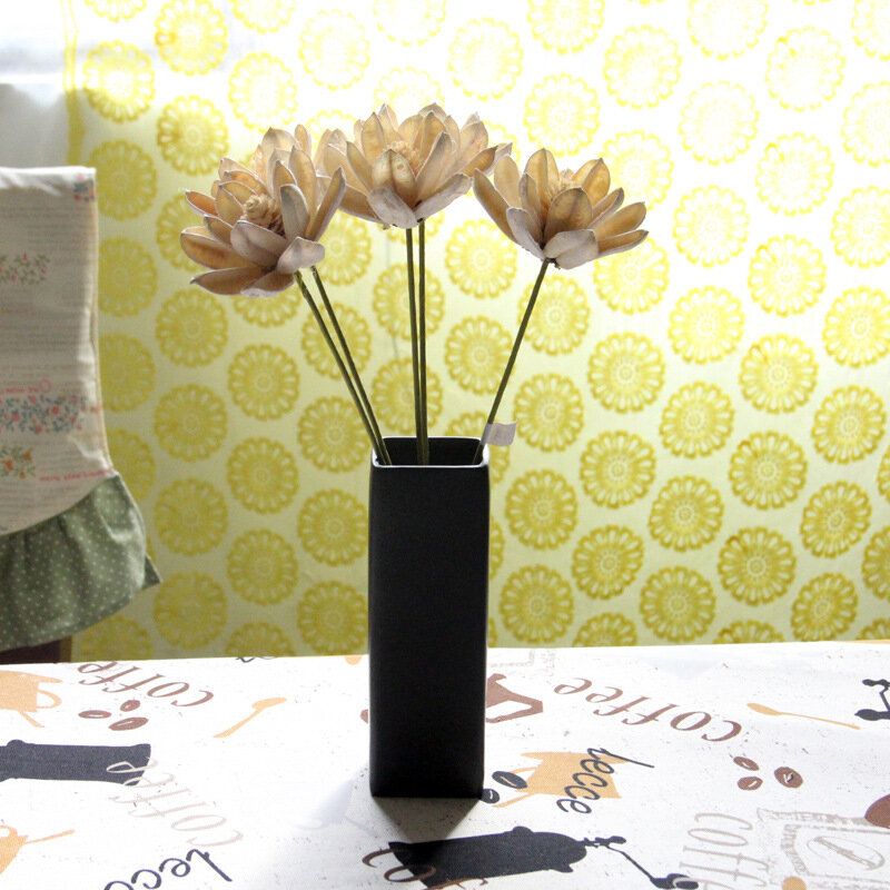 リビングルームの人工花の花束マグノリアスポットを装飾するzakkaドライフラワー