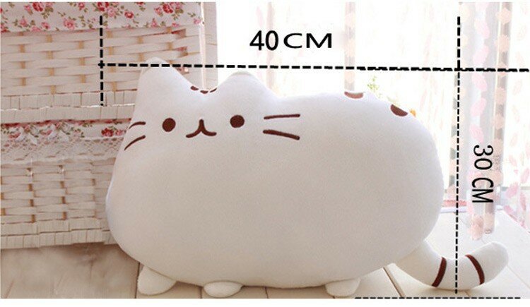 Подушка в виде кошки на молнии, 40 х30 см
