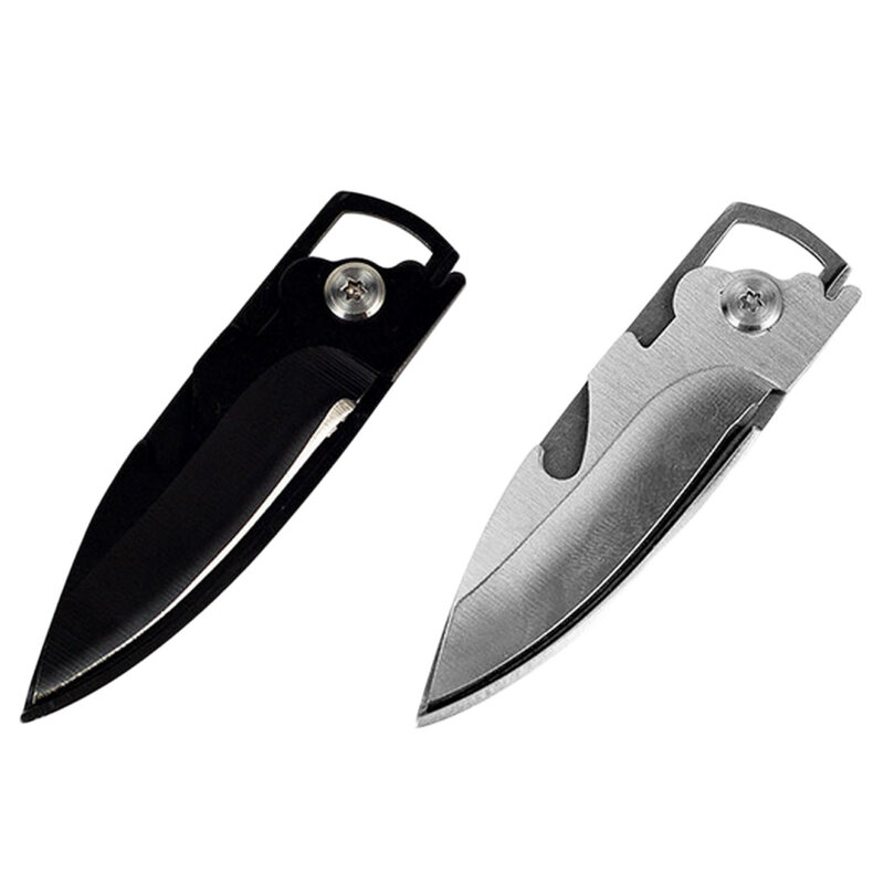 Outil multifonction polyvalent de camping en plein air outil Multi de poche couteau à plier décapsuleur Mini porte-clés de défense des clés