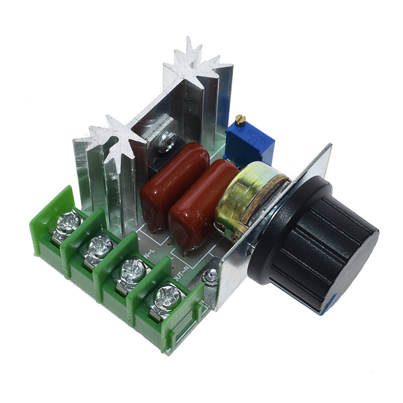 AC 220V 2000W SCR 전압 조정기, 디밍 조광기, 모터 속도 제어기, 온도 조절기, 전자 전압 조정기 모듈