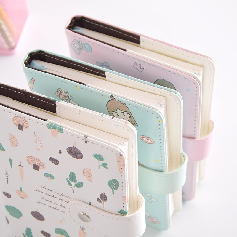 South Korea simple schedule hand book creative convenience small fresh hand account girl heart cute diary notebook Student gifts