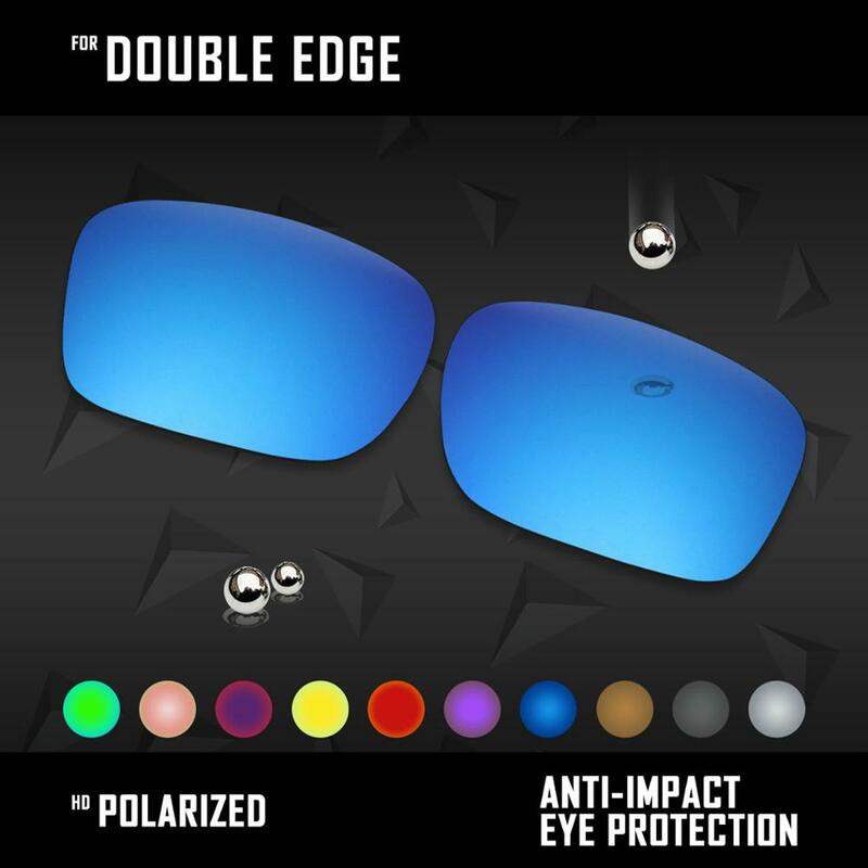 Sostituzione lenti OOWLIT per occhiali da sole Oakley Double Edge polarizzati-Multi colori
