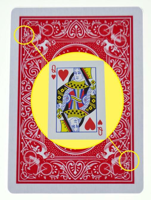 Marked Stripper Deck Magic Tricks Marked Playing Cards Poke Toys Close Up Street Illusions Gimmicks Mentalism Props Magia Card