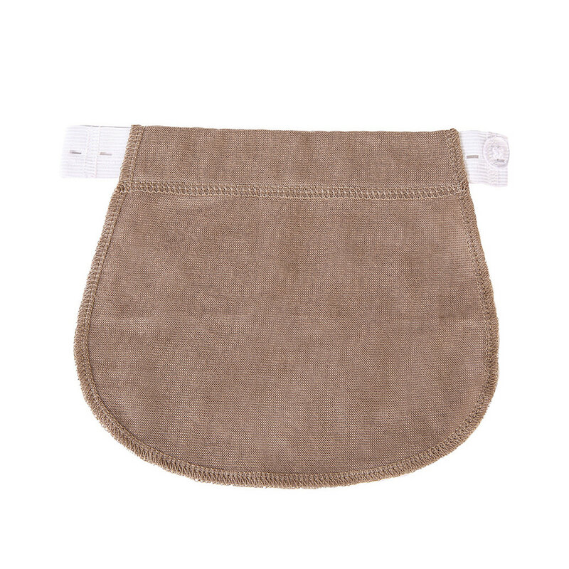 Gorący nowy czarny/granatowy/Khaki 1/3 sztuk macierzyński pasek ciążowy pas regulowane elastyczne talia Extender spodnie