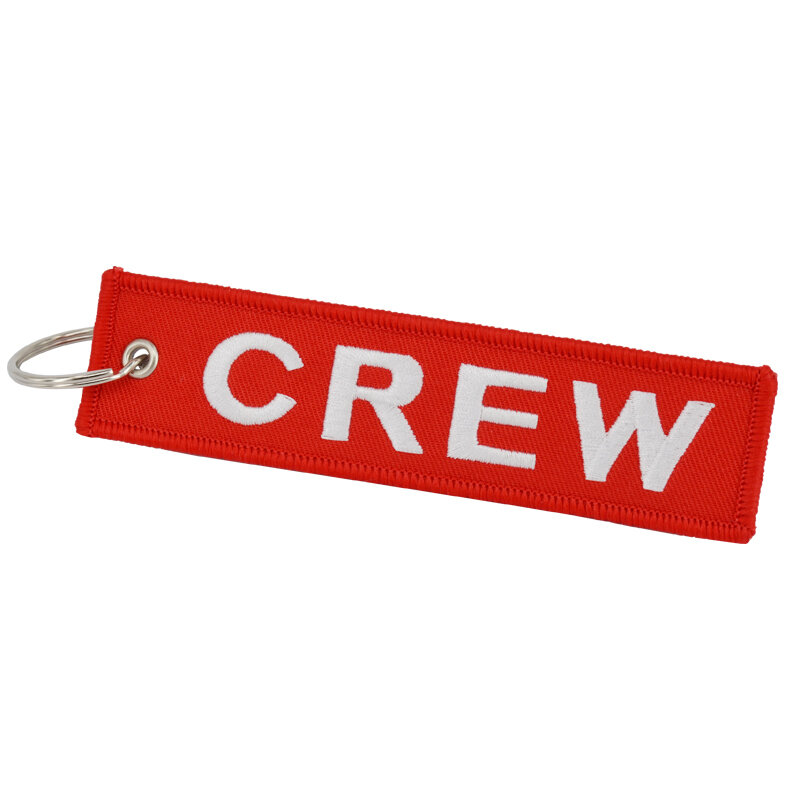 5 cái/lốc Crew Keychain Xe Máy cho Móc Khóa Thêu Phi Hành Đoàn Giữ Vòng Chìa Khóa Keychain cho Hàng Không Quà Tặng llaveros Hành Lý Tag
