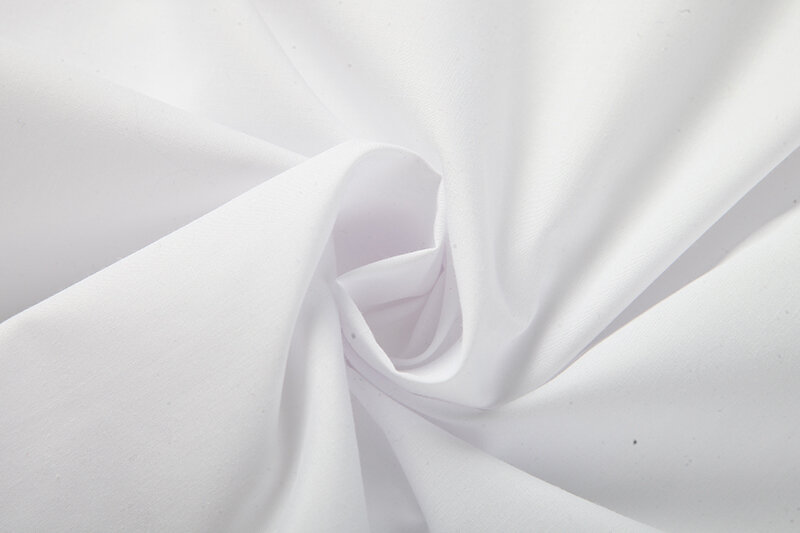 Chemise blanche en coton pour femmes, col en V, manches 3/4, décontractée, fermeture éclair au dos, nouvelle collection printemps été 1467