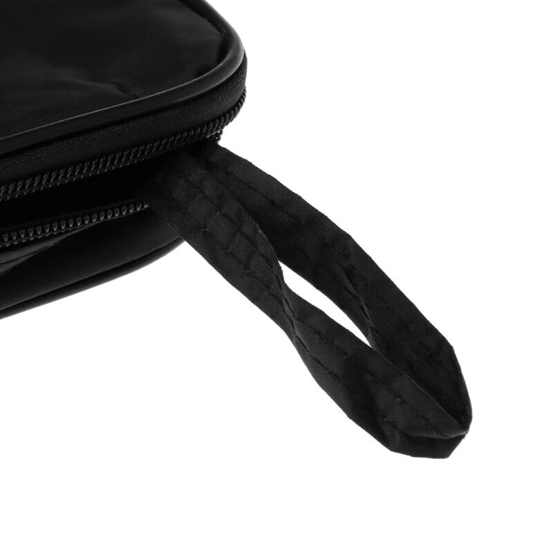 멀티미터 블랙 콜스 도구 가방, UT 내구성 방수 충격 방지 소프트 케이스, 20*12*4cm