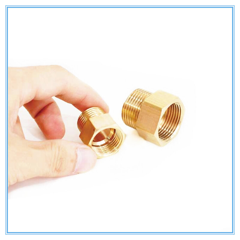 Copper M/F 1/8",1/4",3/8",1/2" Male  to Female Threaded Brass Coupler Adapter Brass Pipe Fitting