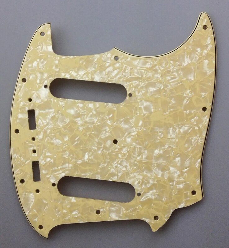Pleroo-Placa de rascar personalizada para guitarra Pickgaurd, para US Mustang, golpeador de guitarra, opción multicolor