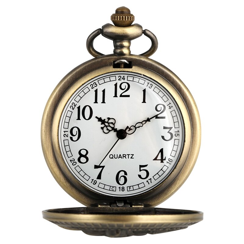 청동 미국 텍사스 국립 결승전 로데오 디자인 석영 포켓 시계, 로얄 청동 목걸이 펜던트 시계 선물 남성 여성