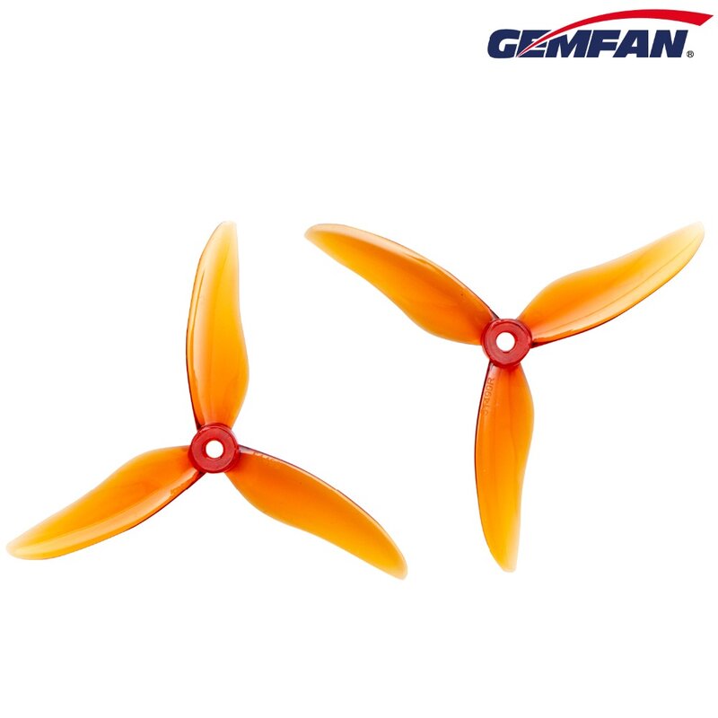 24 pcs/12 pairs Gemfan Hurricane 51499 5inch tri-blade Propeller Props CW CCW Propeller compatible T-motor motor FPV RC drone