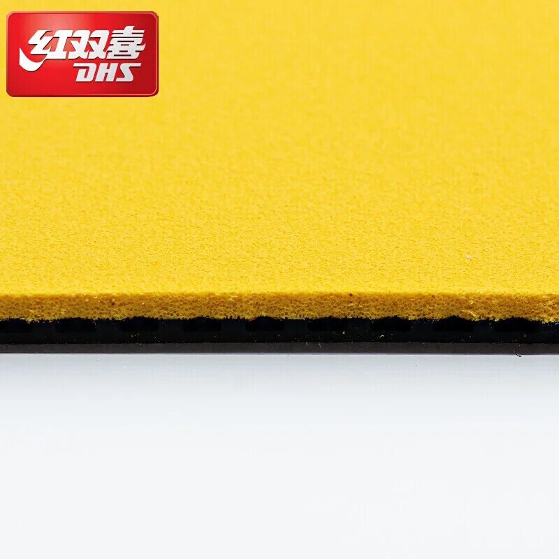 DHS GoldArc 8 esponja de goma para Tartas de tenis de mesa, hecha en Alemania, arco dorado Original 8 DHS, esponja de Ping Pong