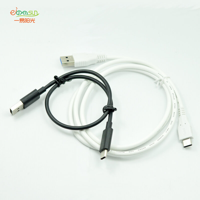USB 3.0/9 cores kabel met witte kleur en 100 CM