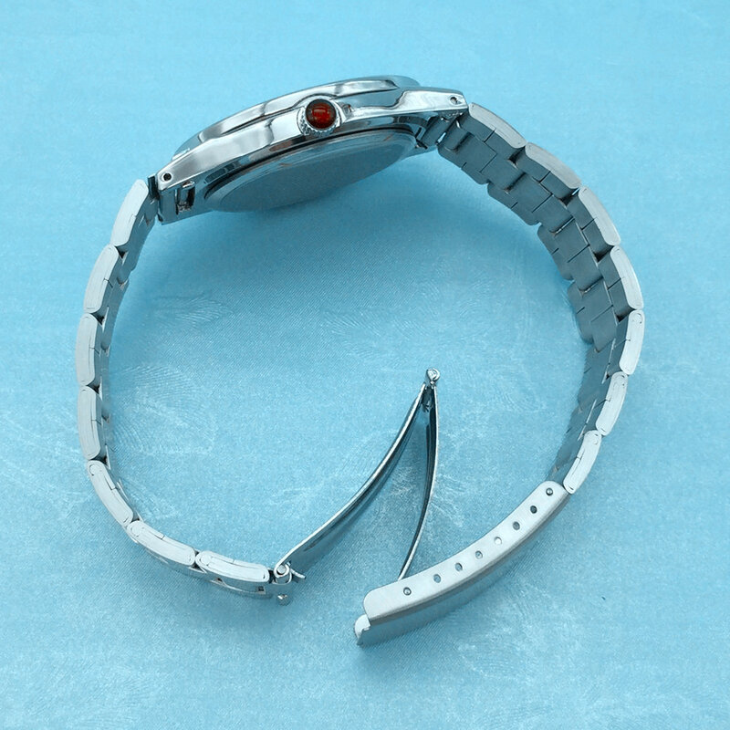 Orologio tattile in acciaio inossidabile per non vedenti o anziani a batteria