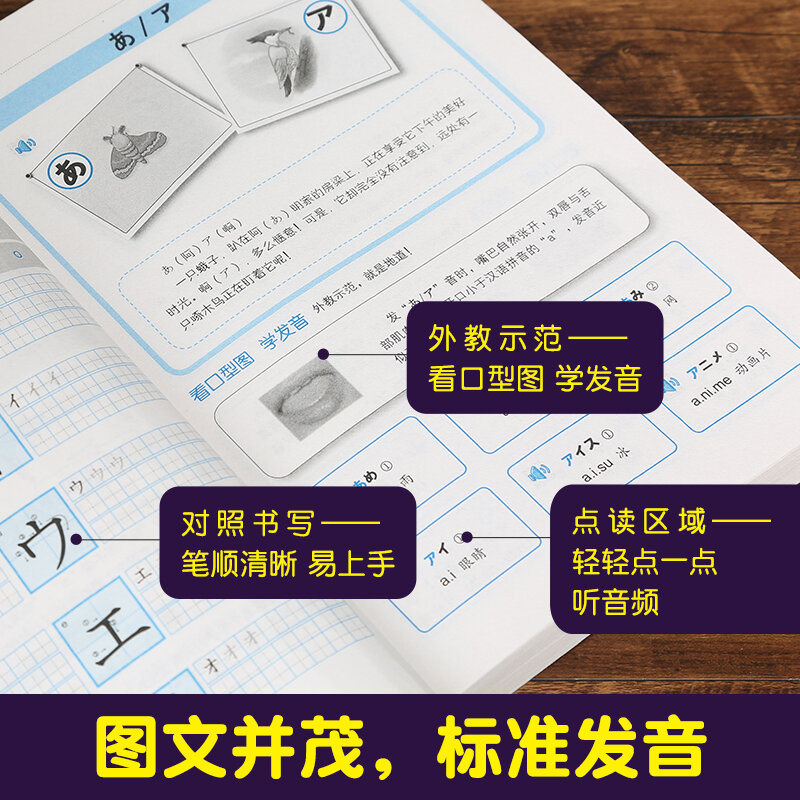 Novo língua japonesa para adultos, livro gramado de textbook japonês