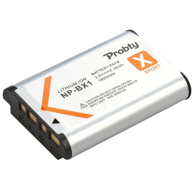 Batería para SONY NP-BX1 npbx1 np bx1, para Sony FDR-X3000R, RX100, M7, ZV-1, AS300, HX400, HX60, WX350, AS300V, M6, HDR-AS300R