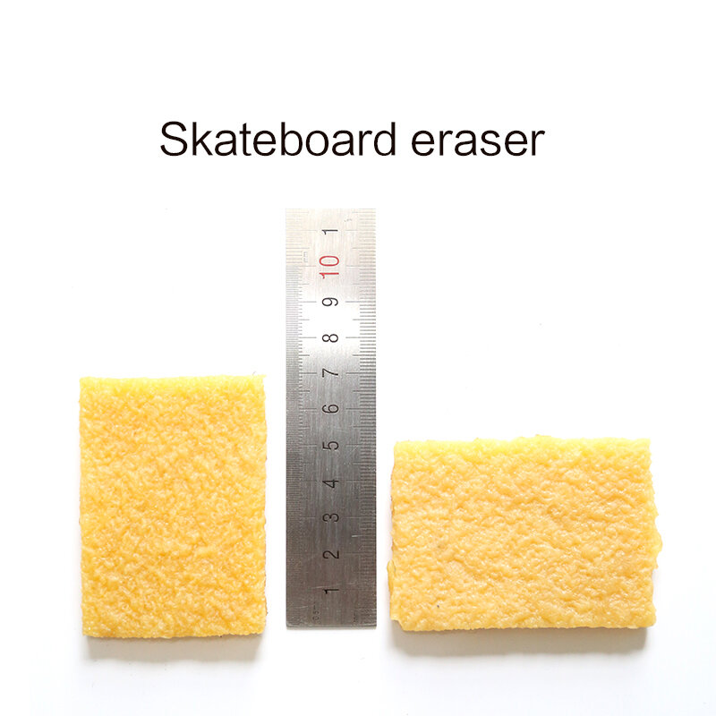 Qualität Skateboard Griptape Radiergummi Grip Band Gum Doppel Rocker Longboard Schleifpapier Reiniger Skate Board Sauber Zubehör
