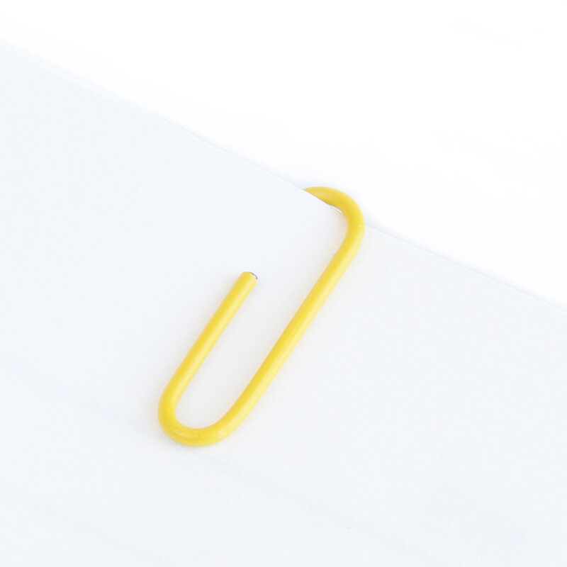 100 pcs/box new creative Metal Paper Clips candy Color Sorting Clips school Office Supplies Student  Stationery colorful clips
