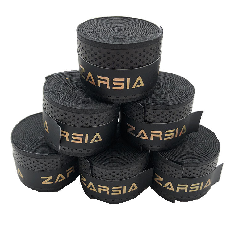 ZARSIA-empuñaduras antideslizantes para raqueta de tenis, empuñaduras de bádminton en relieve, sensación seca, 10 unidades
