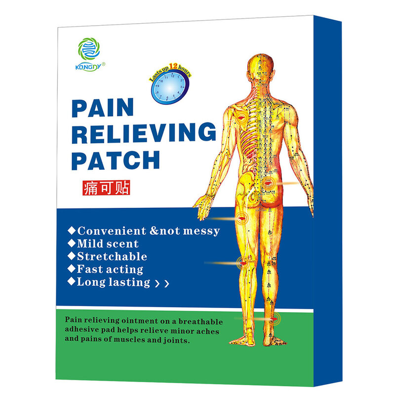 Best Sale 12 Pieces=2 Boxes Capsicum Pain Relief Plaster 7x10cm Medical Knee Pain Relief Patch Back Neck Shoulder Pain Pad