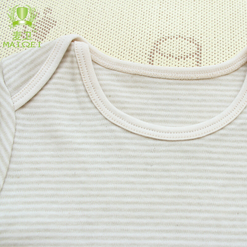 Осенне-зимняя одежда для малышей комплект для детей возрастом до 2 лет новорожденных пижамы для детей костюм с высокой талией Штаны анти хол...
