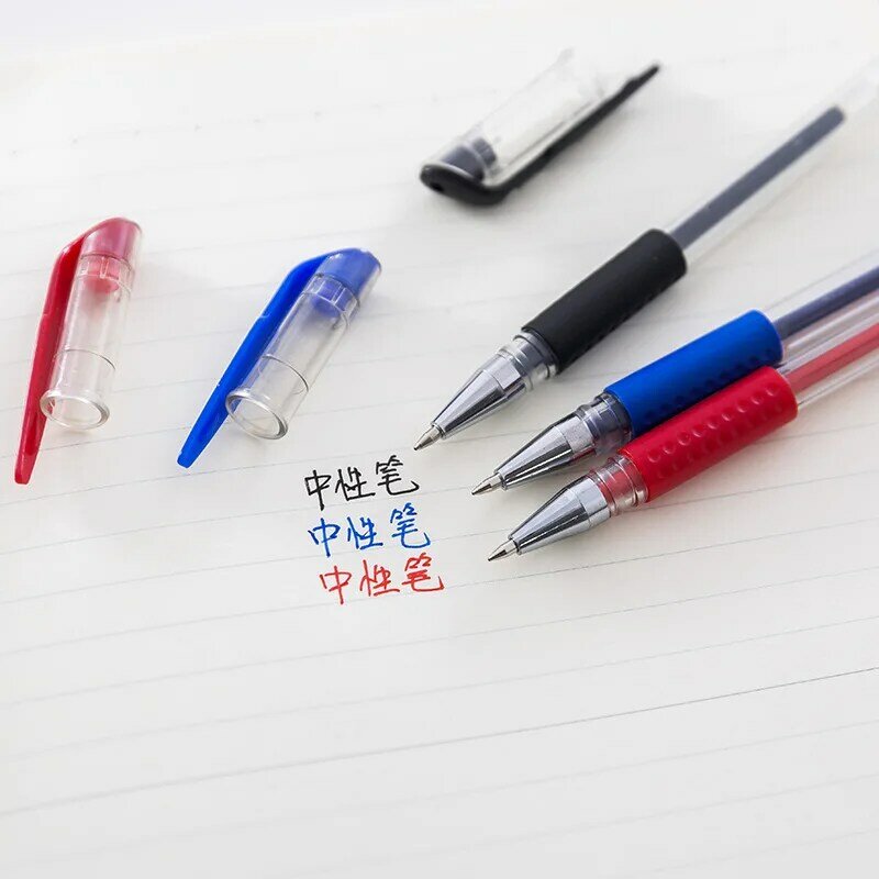 1 sztuk wysokiej jakości długopis żelowy długopis Signature przezroczyste biuro specjalne szkolne długopisy materiały biurowe