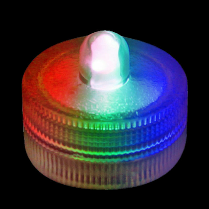 10Pcs * Vlamloze Led Kaars Licht Lamp Decoratie Elektrische Batterij-Aangedreven Kaarsen Gele Thee Light Party Bruiloft Kaars