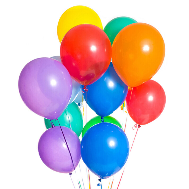 New 100pcs/lot 10inch 1.2g/pcs Latex Balloons Helium Thickening Pearl Celebration Party Wedding Birthday decoration Balloon