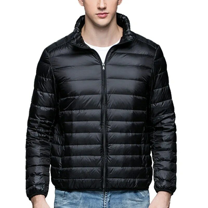 Мужская осенне-зимняя куртка MFERLIER с длинным рукавом, обхват груди 146 см, размеры 7XL 8XL