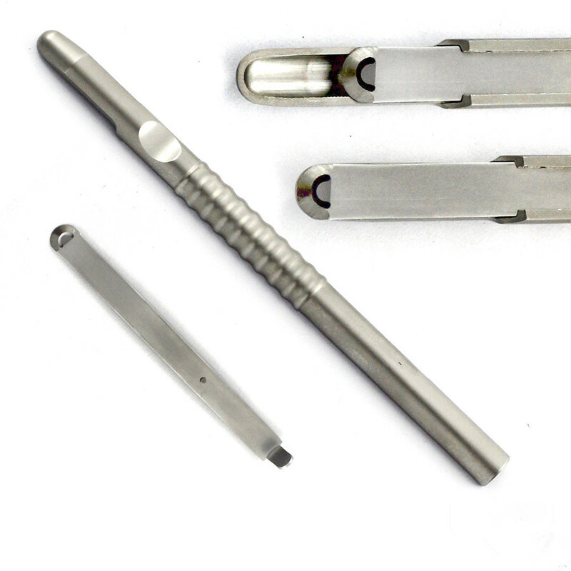 1 Pcs Dental Implantat Knochen Schaber Instrument Edelstahl Werkzeug Chirurgische Collector Gerade und Gebogene für Wählen