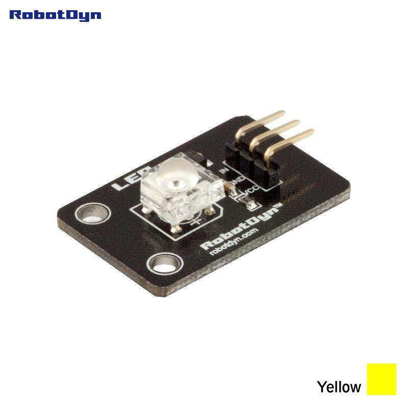 Module LED Piranha de couleur Super brillante (jaune)