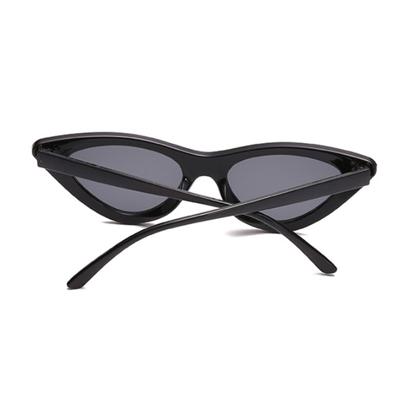 Luxo plástico cat eye óculos de sol para mulheres, clássico, retro, sexy, ao ar livre, senhoras, marca, designer