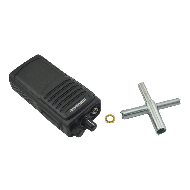 Herramienta de reparación de Metal portátil para walkie-talkie, llave de desmontaje x-key para radios bidireccionales de mano