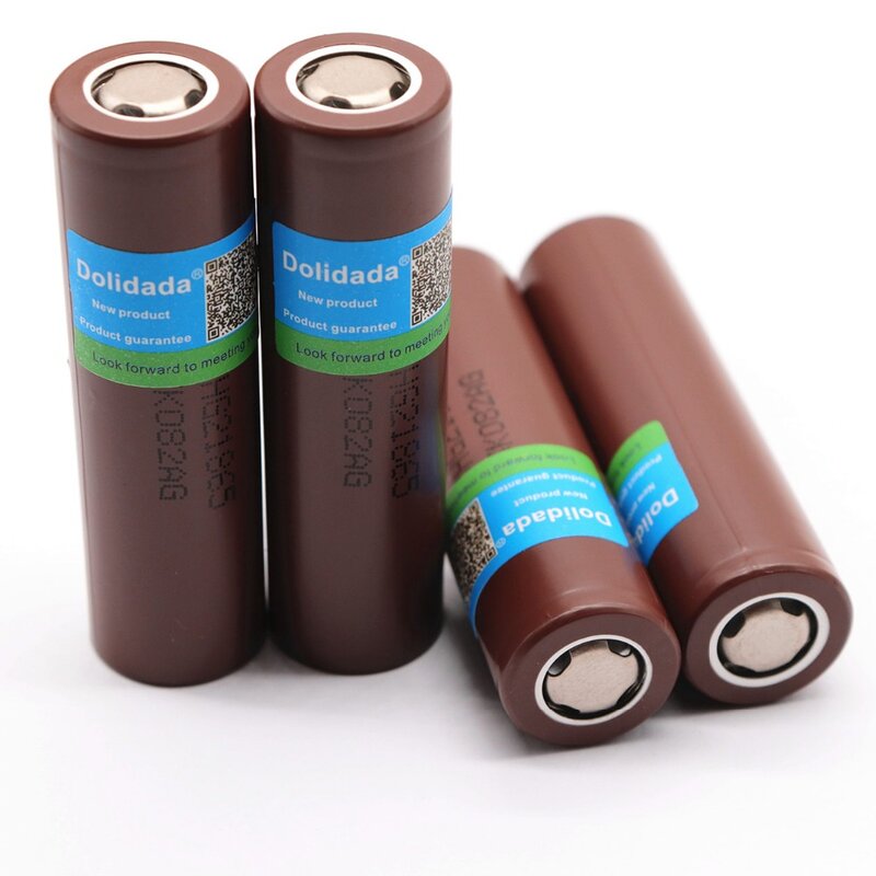 2019 Dolidada 100% batería original 18650 HG2 3000 mah 3,7 v batería recargable para LG HG2 18650 batería de litio 3,7 3000 mah