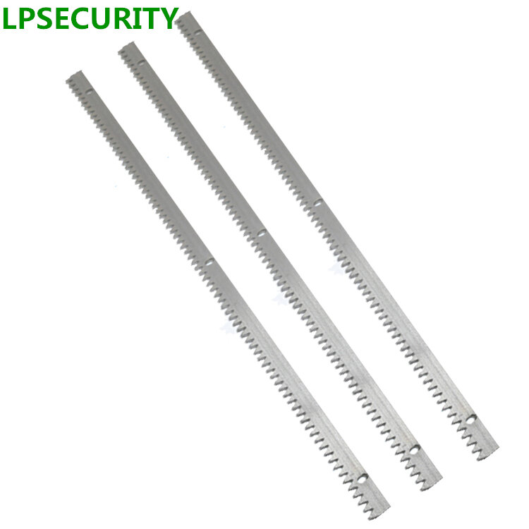 LPSECURITY 1m Gear Track for Rack & Pinion Gate Openers For Sliding Rolling Roller Slide Gates