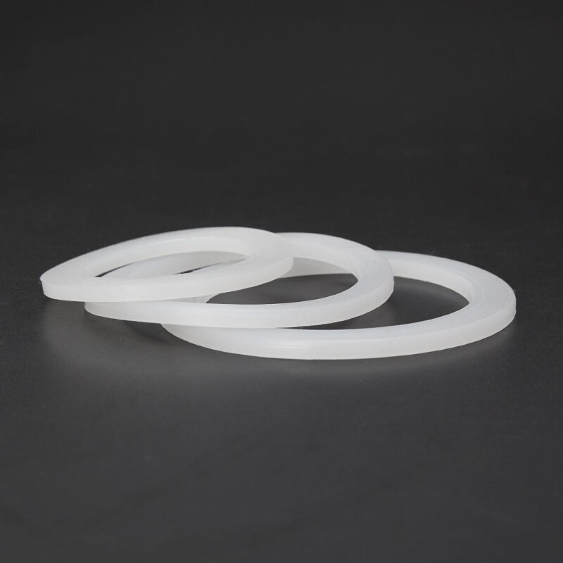Siliconen Afdichtring Flexibele Washer Pakking Ring Replacenent Voor 4 Kopjes Moka Pot Espresso Keuken Koffiezetapparaten Accessoires Onderdelen