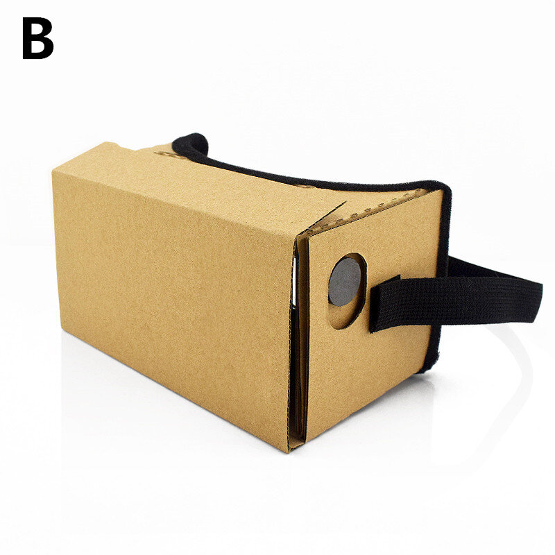 Lunettes de réalité virtuelle Google lunettes en carton lunettes 3D VR Box films pour iPhone 5 6 7 SmartPhones casque VR pour Xiaomi