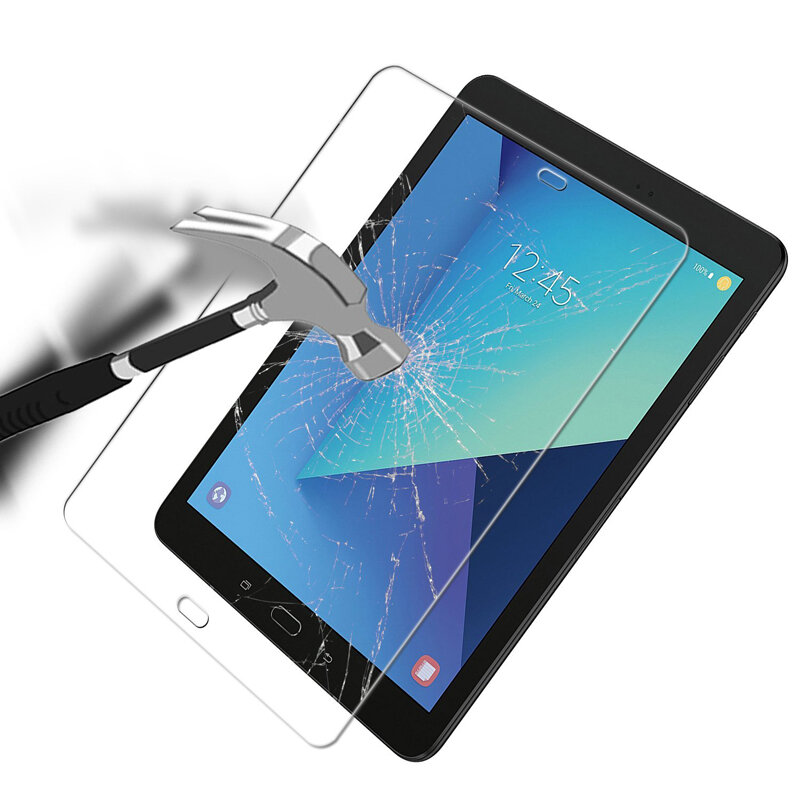 2PCS Pelindung Layar Anti Gores untuk Samsung Galaxy Tab A 10.1 2019 T510 T515 SM-T510 SM-T515 10.5 SM-T580 T590Scratch Bukti