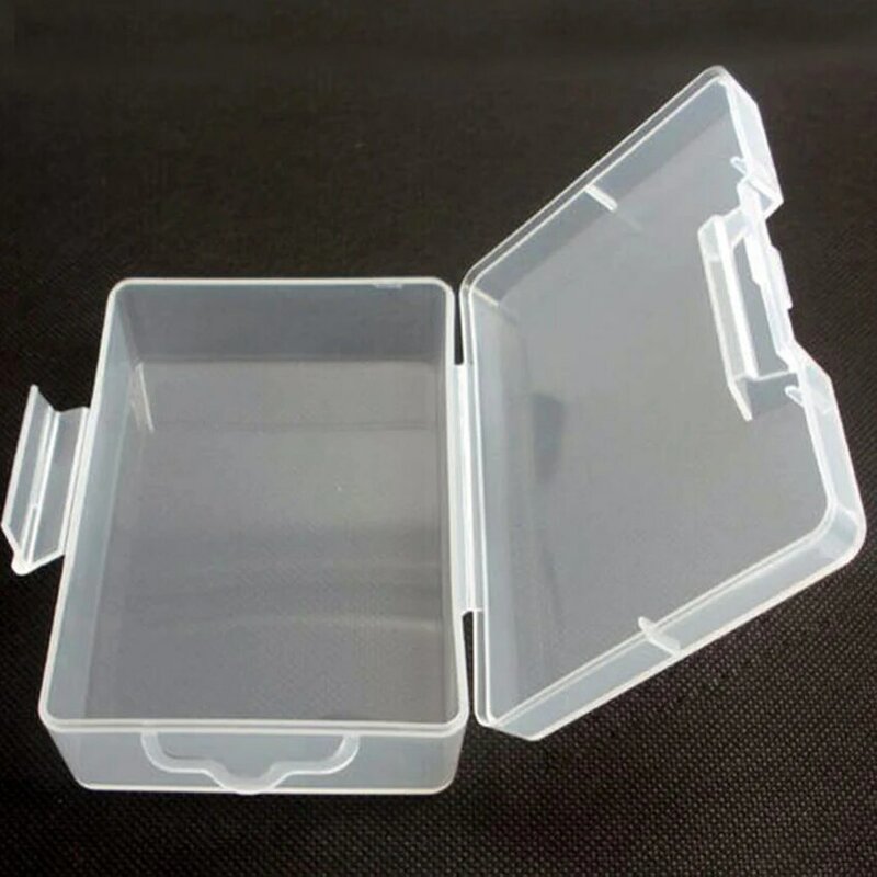 Kotak Wadah Plastik Kotak Penyimpanan Perhiasan Kotak Perkakas Praktis untuk Kotak Peralatan Jahit Kotak Penyimpanan Sekrup Komponen Transparan