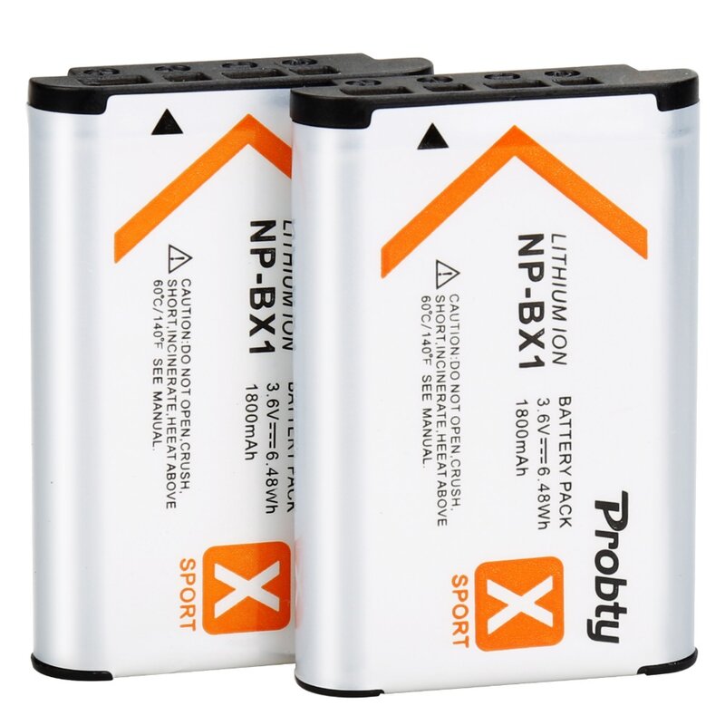 Batería para SONY NP-BX1 npbx1 np bx1, para Sony FDR-X3000R, RX100, M7, ZV-1, AS300, HX400, HX60, WX350, AS300V, M6, HDR-AS300R