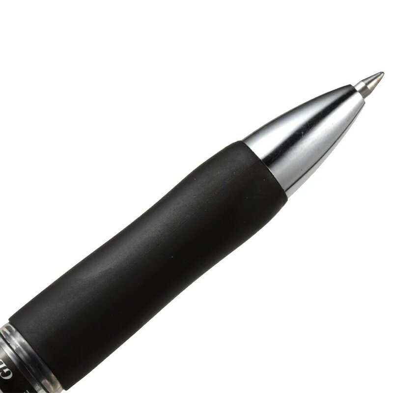 Deli Set di penne Gel da 0.7MM penne a sfera con firma a proiettile retrattile nero per stampante a penna per la promozione della scrittura dell'ufficio scolastico