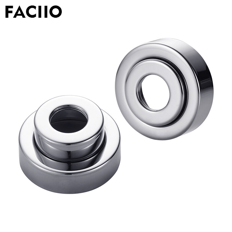 FACIIO New 304 Stainless Steel Water Pipe Decorative Cover Shower Accessories Bathroom Faucet Fixing Kit For Shower Mixer