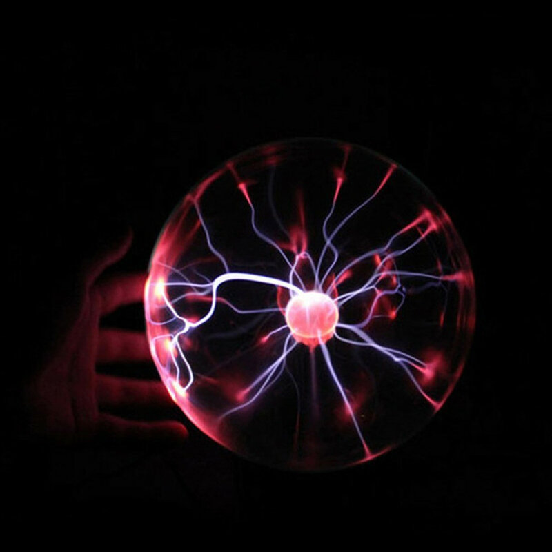 DONWEI – boule de Plasma magique alimentée par USB, veilleuse avec effet de foudre, lampe d'ambiance pour enfants, cadeau d'anniversaire, de noël et du nouvel an